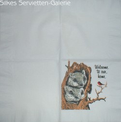 Tier-Servietten in Silkes Servietten-Galerie
