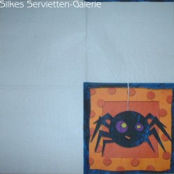 Servietten mit Spinnen in Silkes Servietten-Galerie