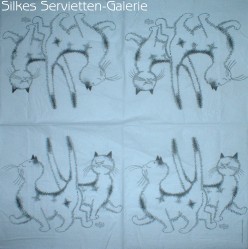 Servietten mit Katzen in Silkes Servietten-Galerie