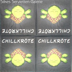 Servietten mit Schildkrten in Silkes Servietten-Galerie