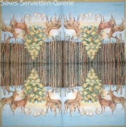 Servietten mit Waldtieren in Silkes Servietten-Galerie