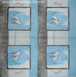 Servietten mit maritimen Tieren in Silkes Servietten-Galerie