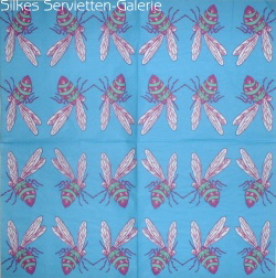 Servietten mit Bienen in Silkes Servietten-Galerie