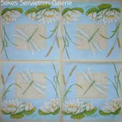 Servietten mit Libellen in Silkes Servietten-Galerie