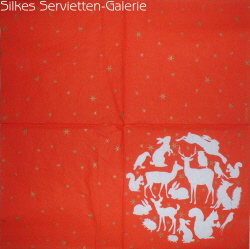 Tier-Servietten in Silkes Servietten-Galerie