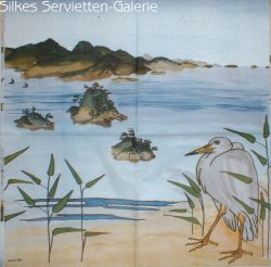 Vogel-Servietten in Silkes Servietten-Galerie